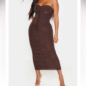 Black Slinky Tube Dress